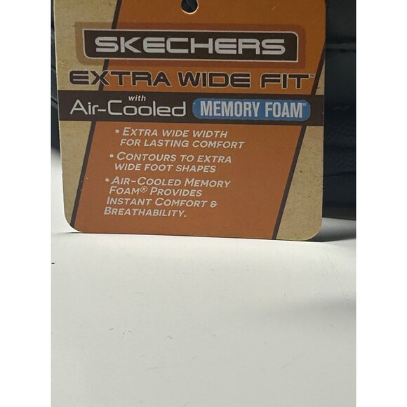 Skechers Men Sz 10 XWide Velcro Slip-Resist Electrical Hazard Shoes Memory Foam - Picture 12 of 15